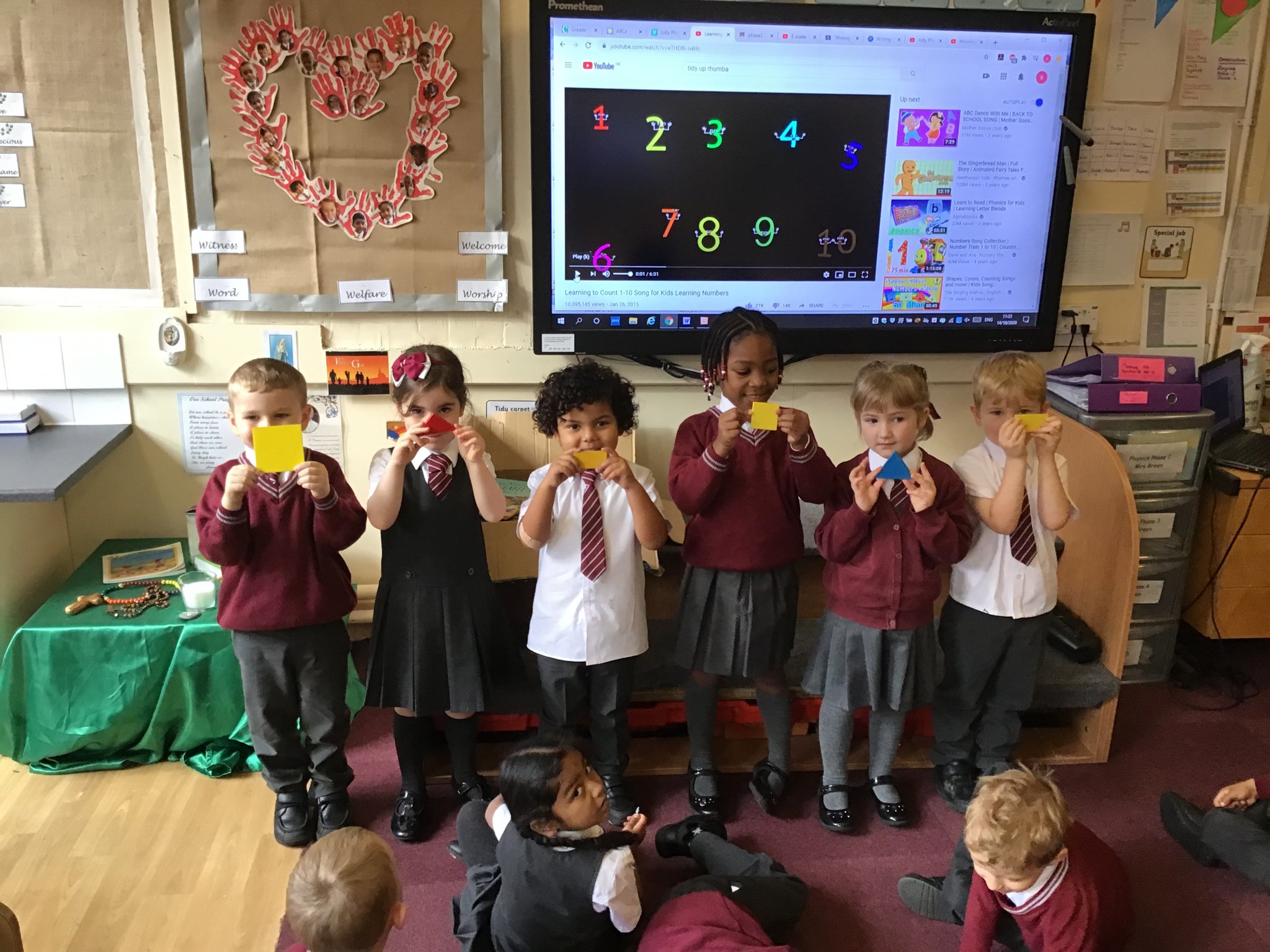 Image of Repeating Patterns in Reception