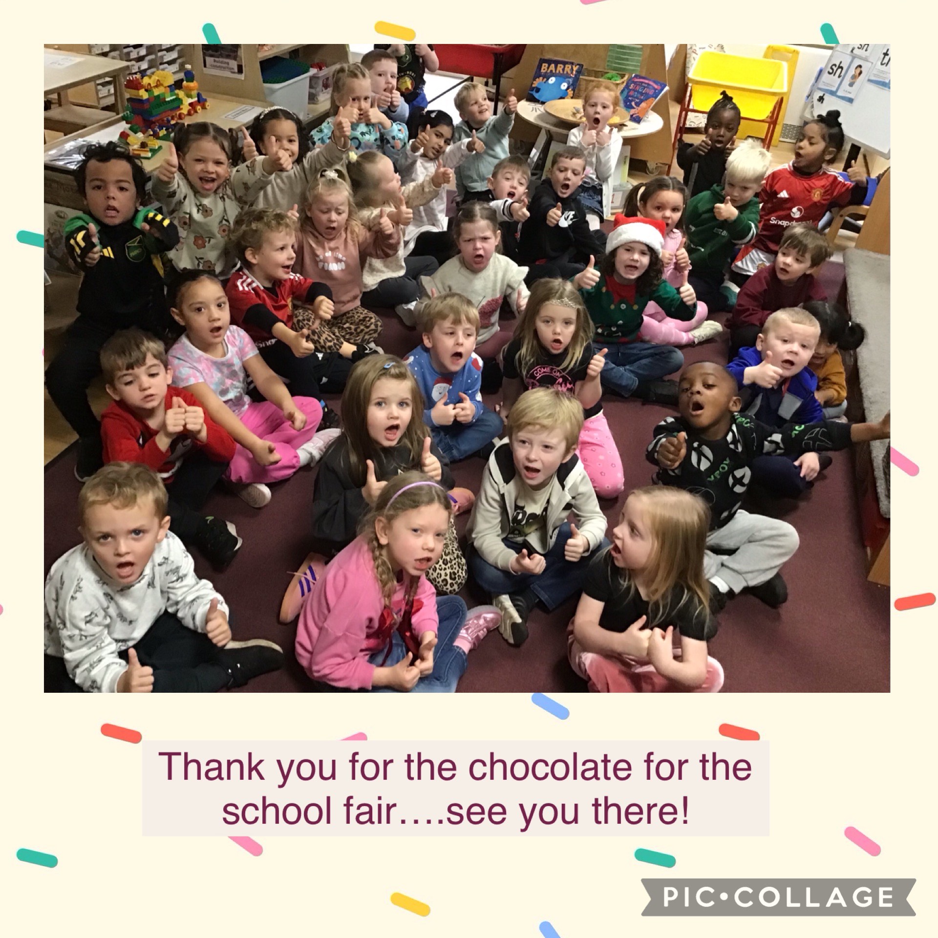 Image of Thank you for the chocolate!