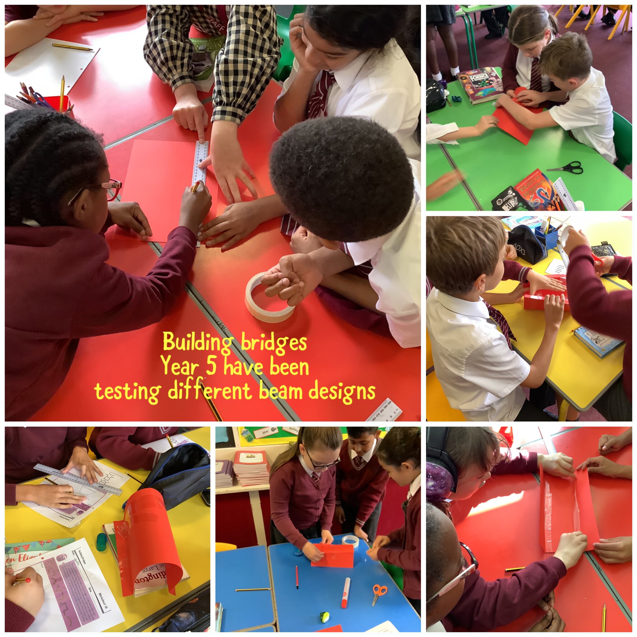 Image of Year 5 DT Building bridges