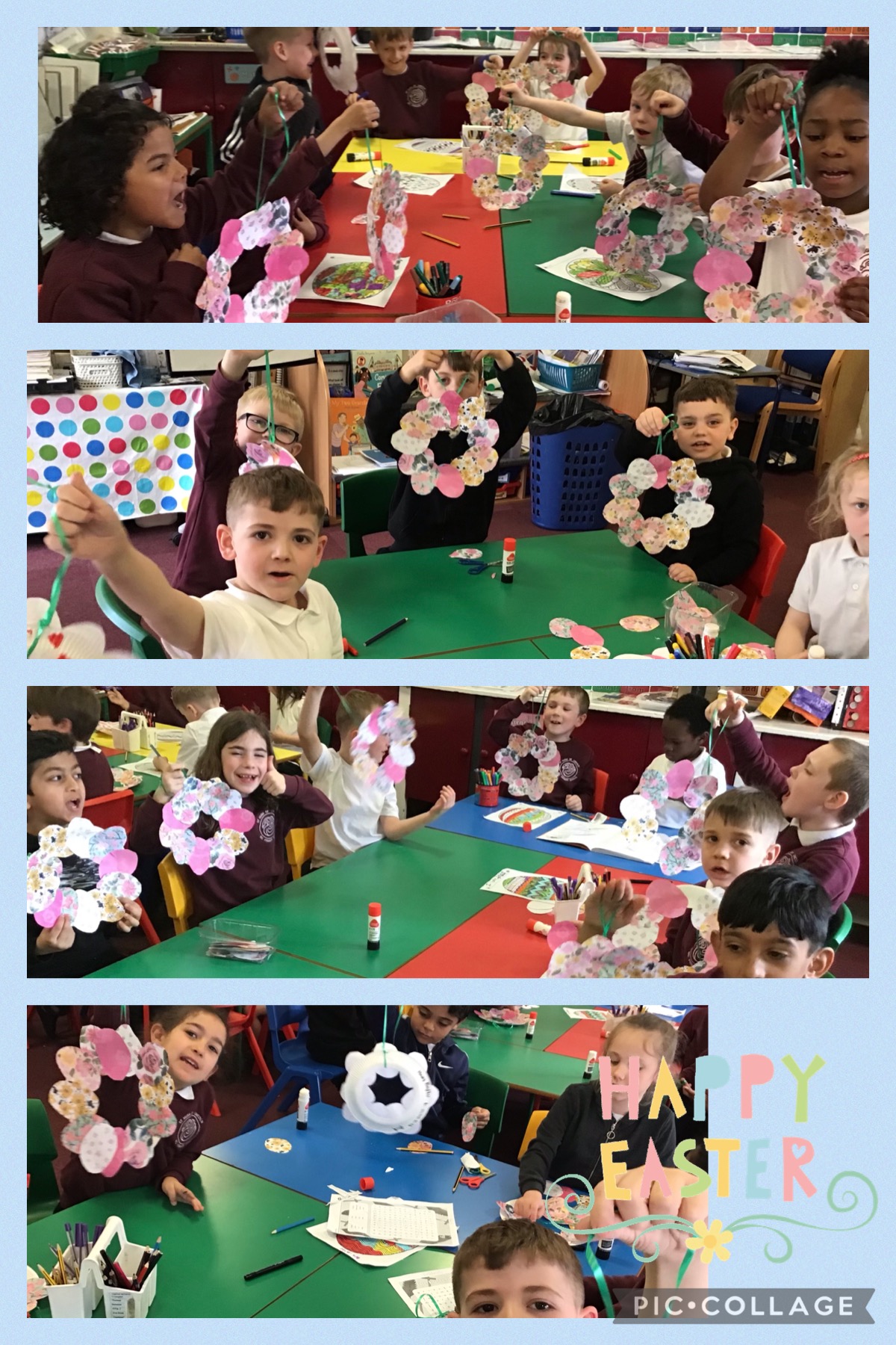 Image of Happy Easter - Making Easter Wreaths 