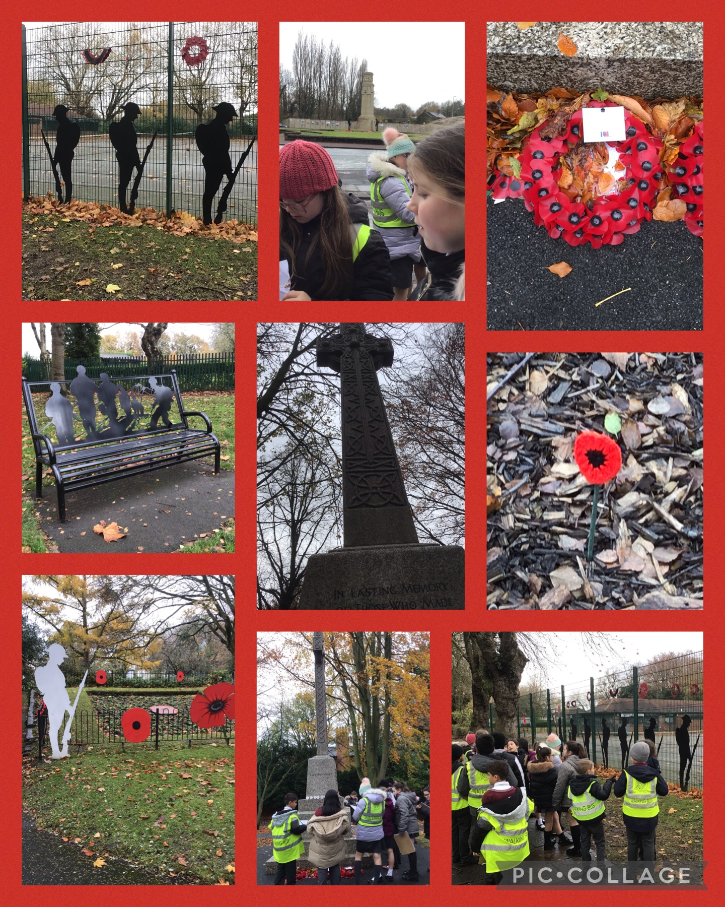 Image of A  visit to our local war memorials.