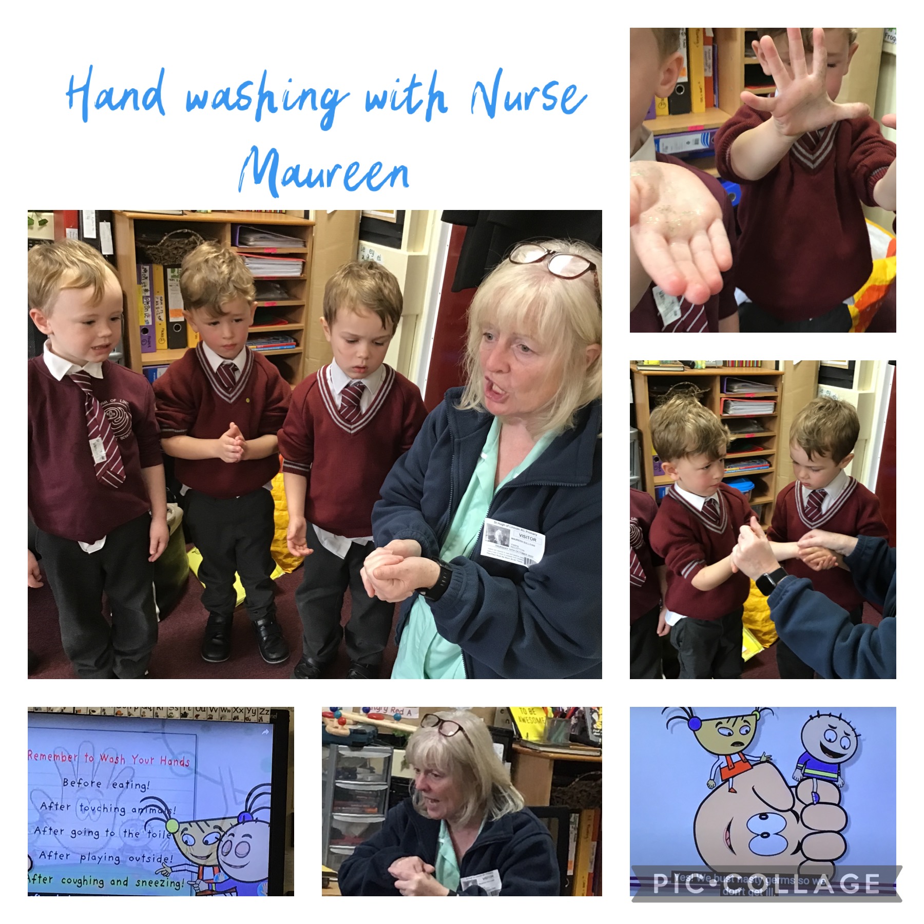 Image of Hand washing with Nurse Maureen