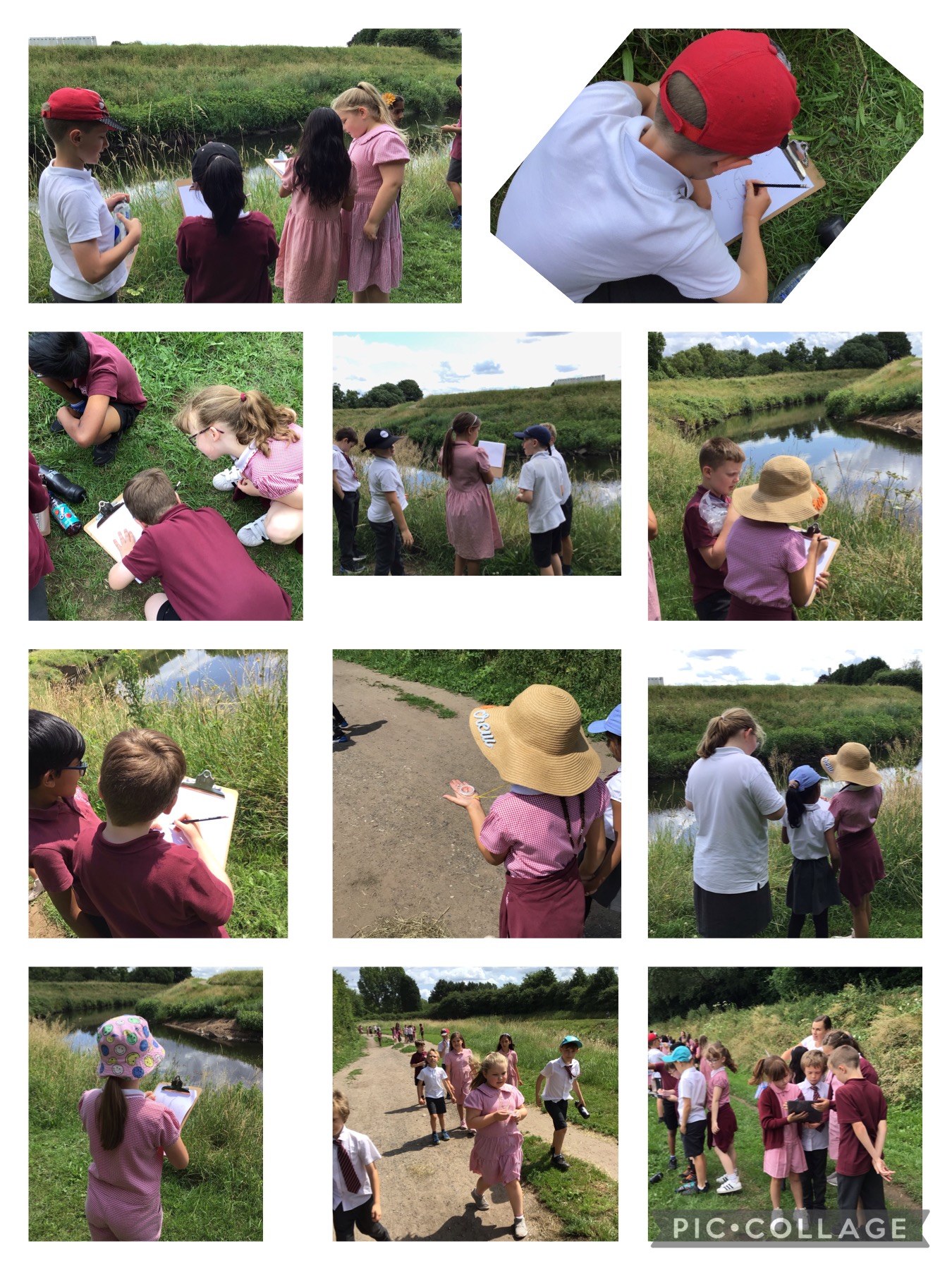 Image of Our Geography fieldwork trip studying the River Mersey