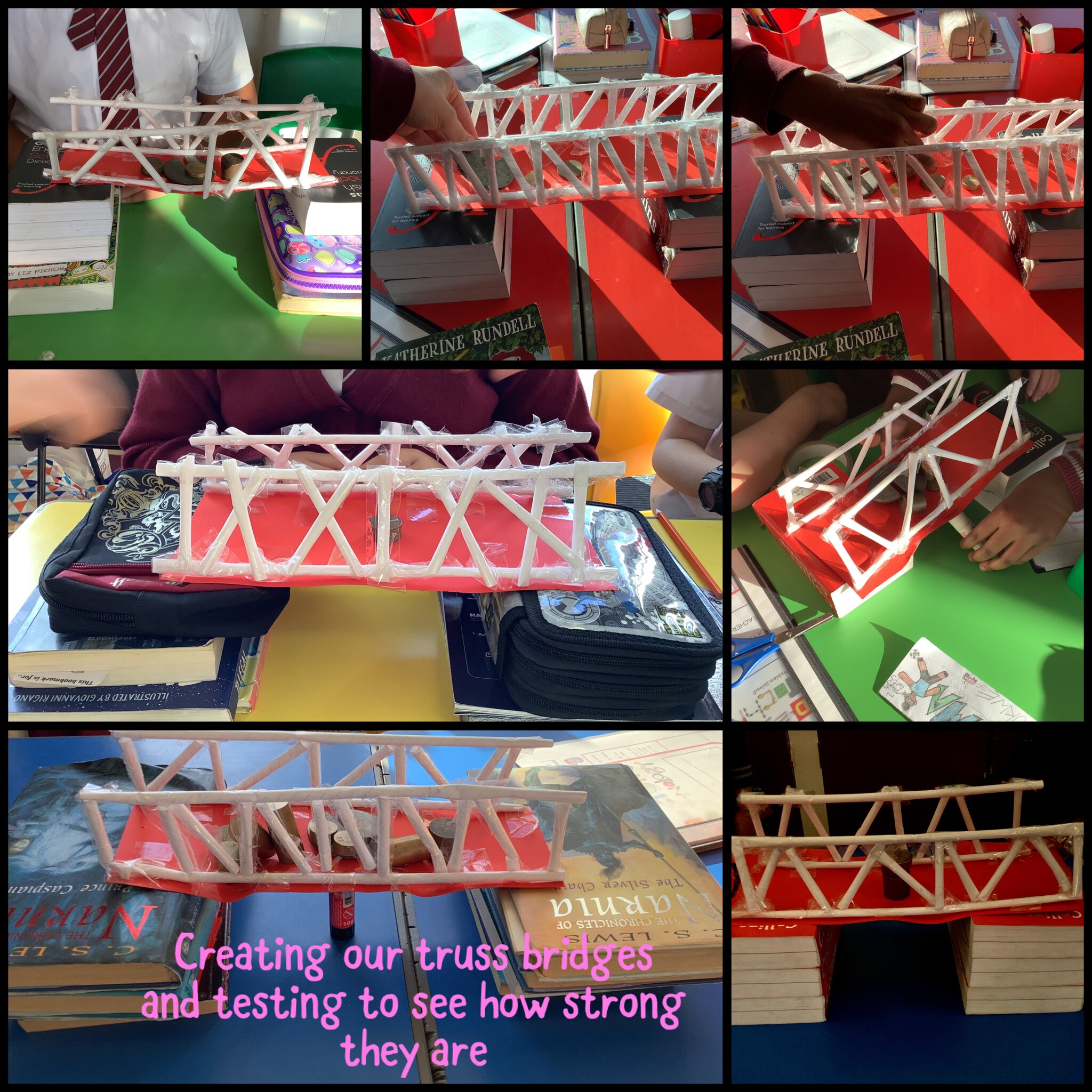 Image of Year 5 DT Investigating trusses