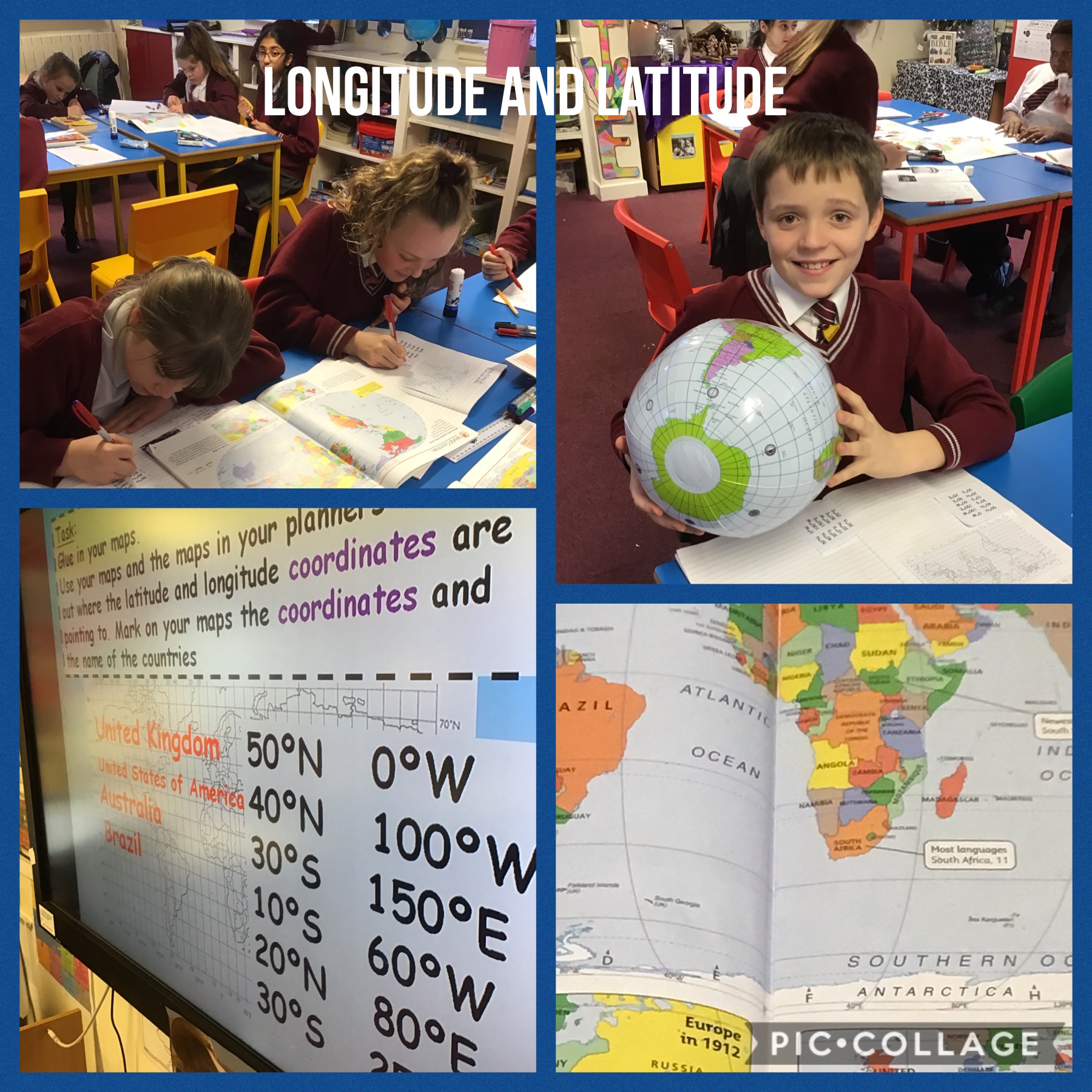 Image of Longitude and Latitude