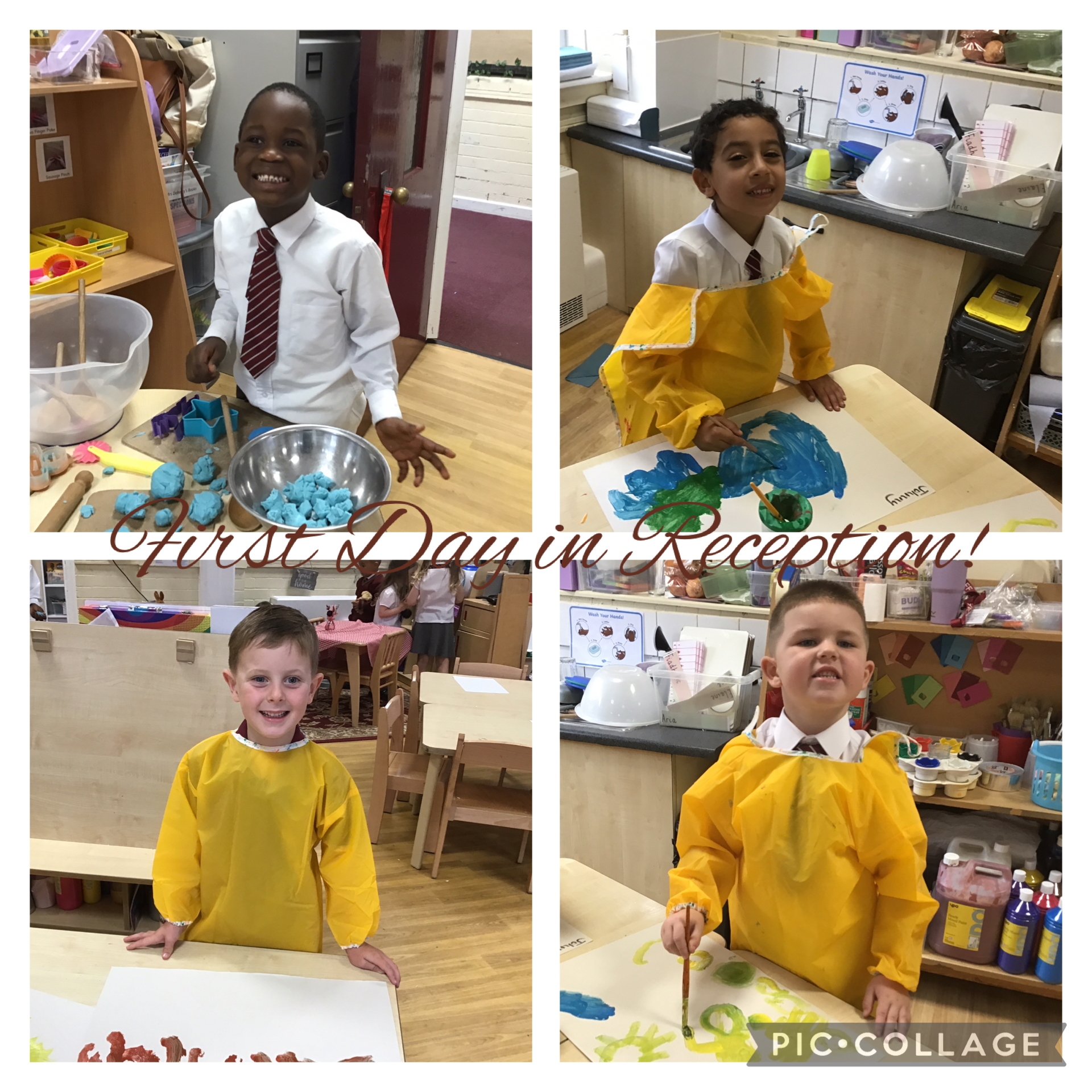 Image of First day in Reception!