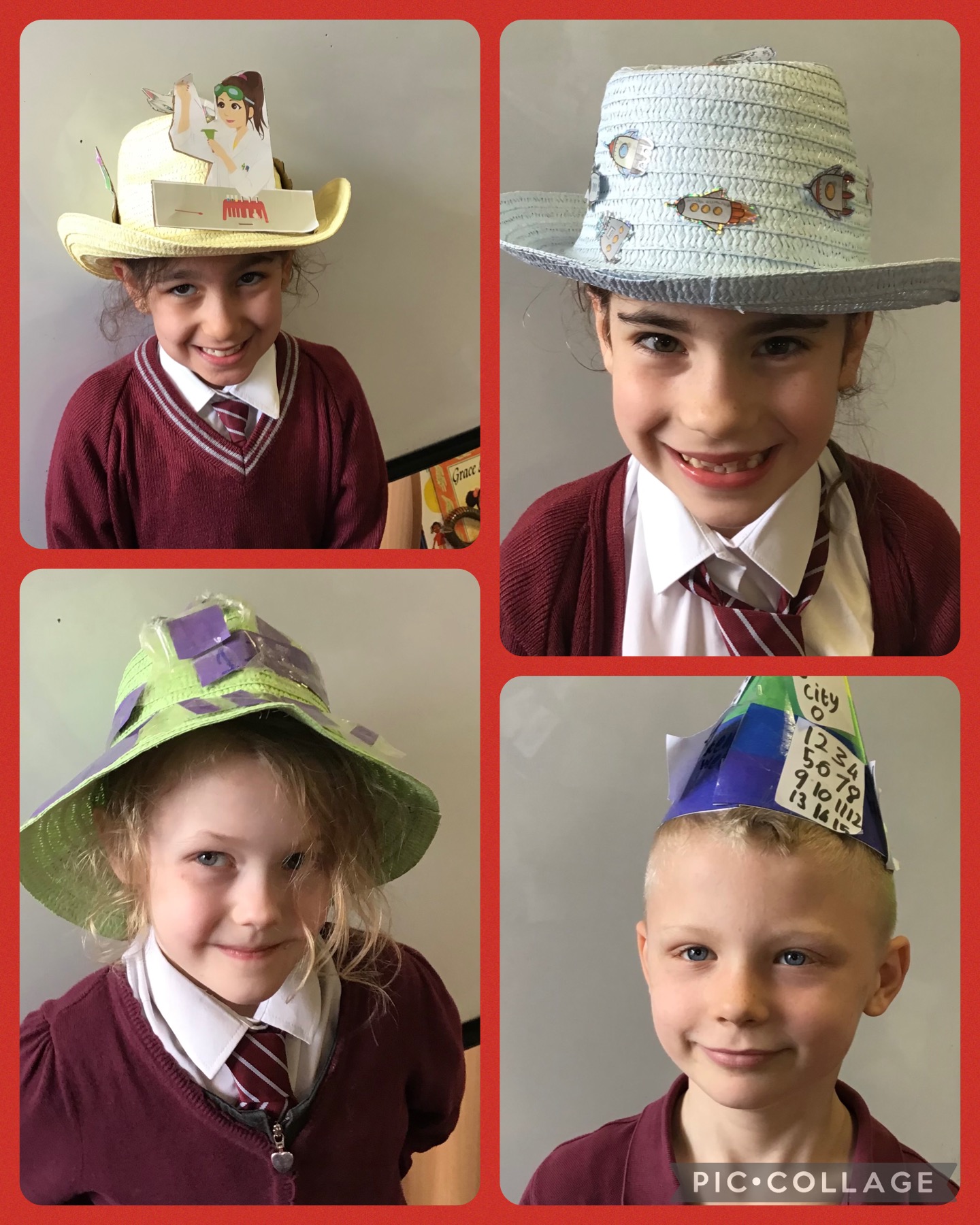 Image of STEM hats