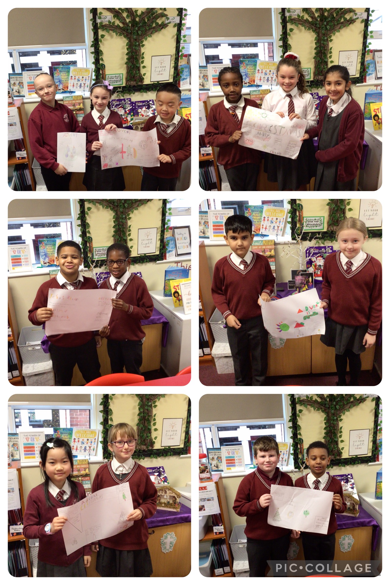 Image of Designing posters about ‘The importance of Christmas to Christians’