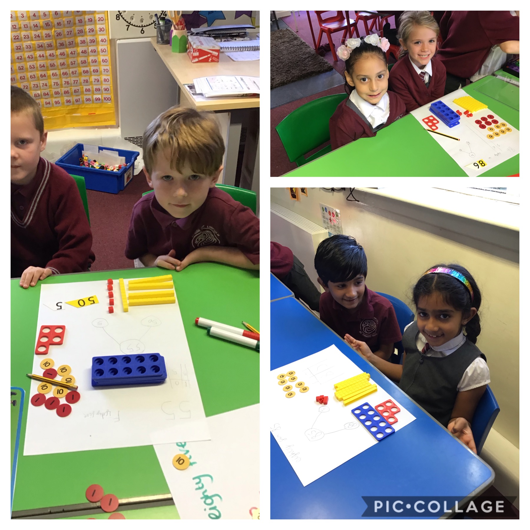 Image of Say it, write  it , build it , draw it in maths! 