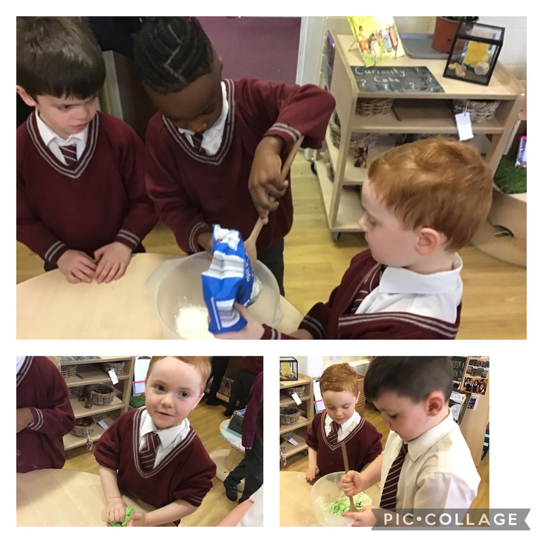 Image of Making our own dough!