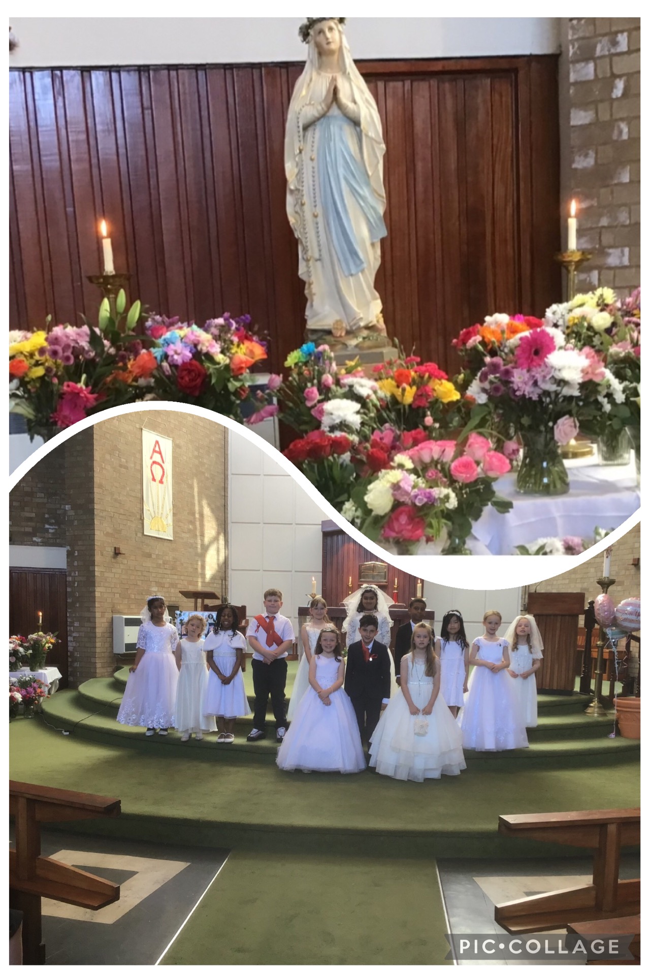 Image of Our beautiful Mary procession Mass