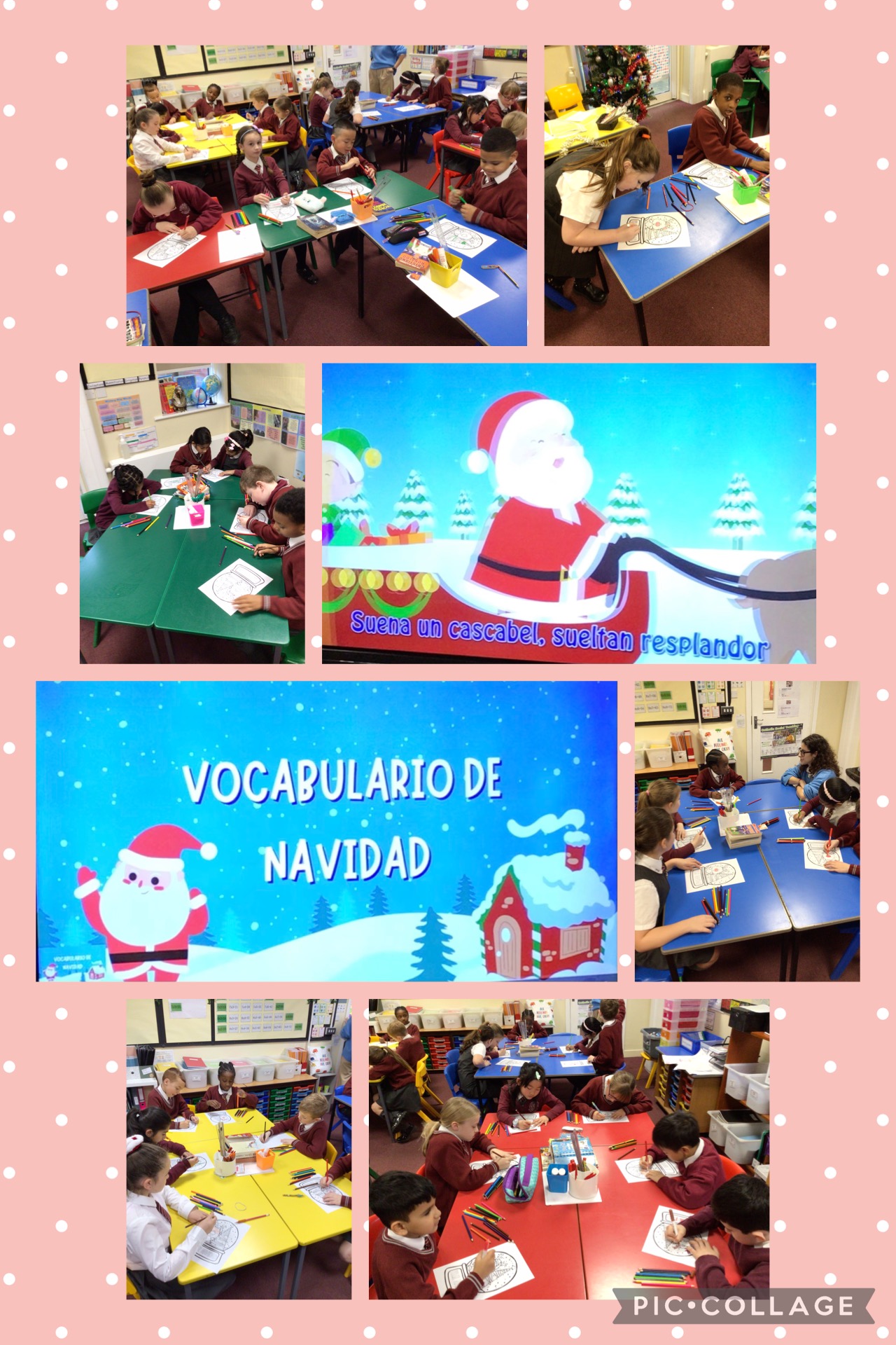 Image of A Christmas Themed Spanish Lesson!