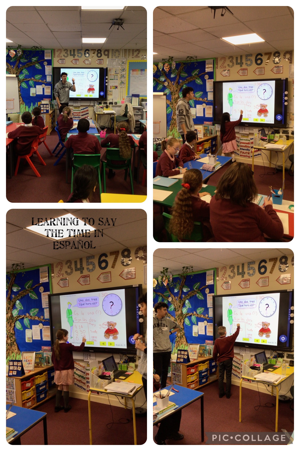 Image of Learning to say the time in Spanish!