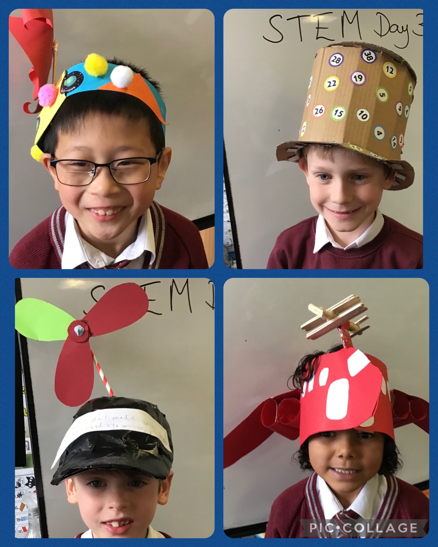 Image of STEM hats