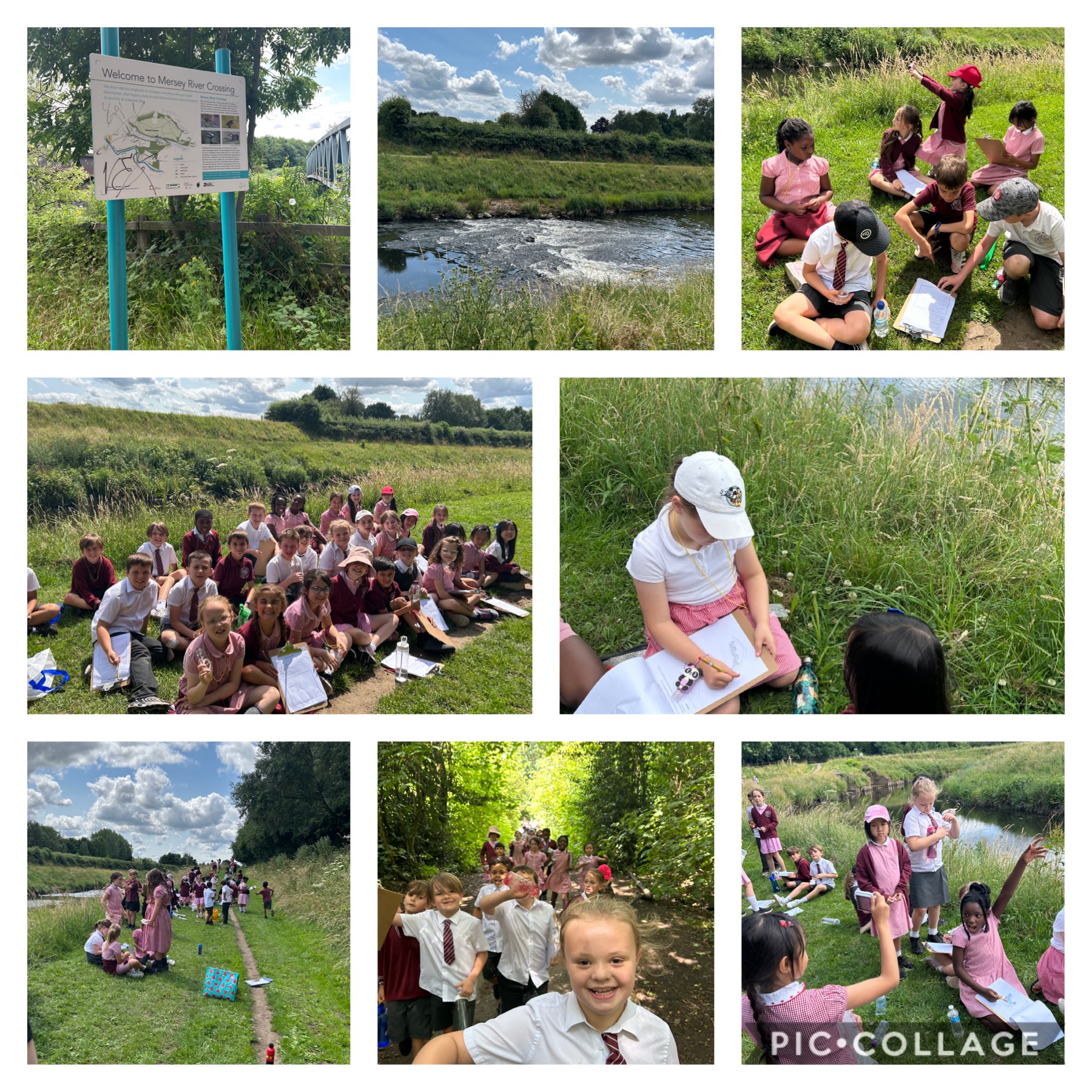 Image of A great day studying the river Mersey ! 