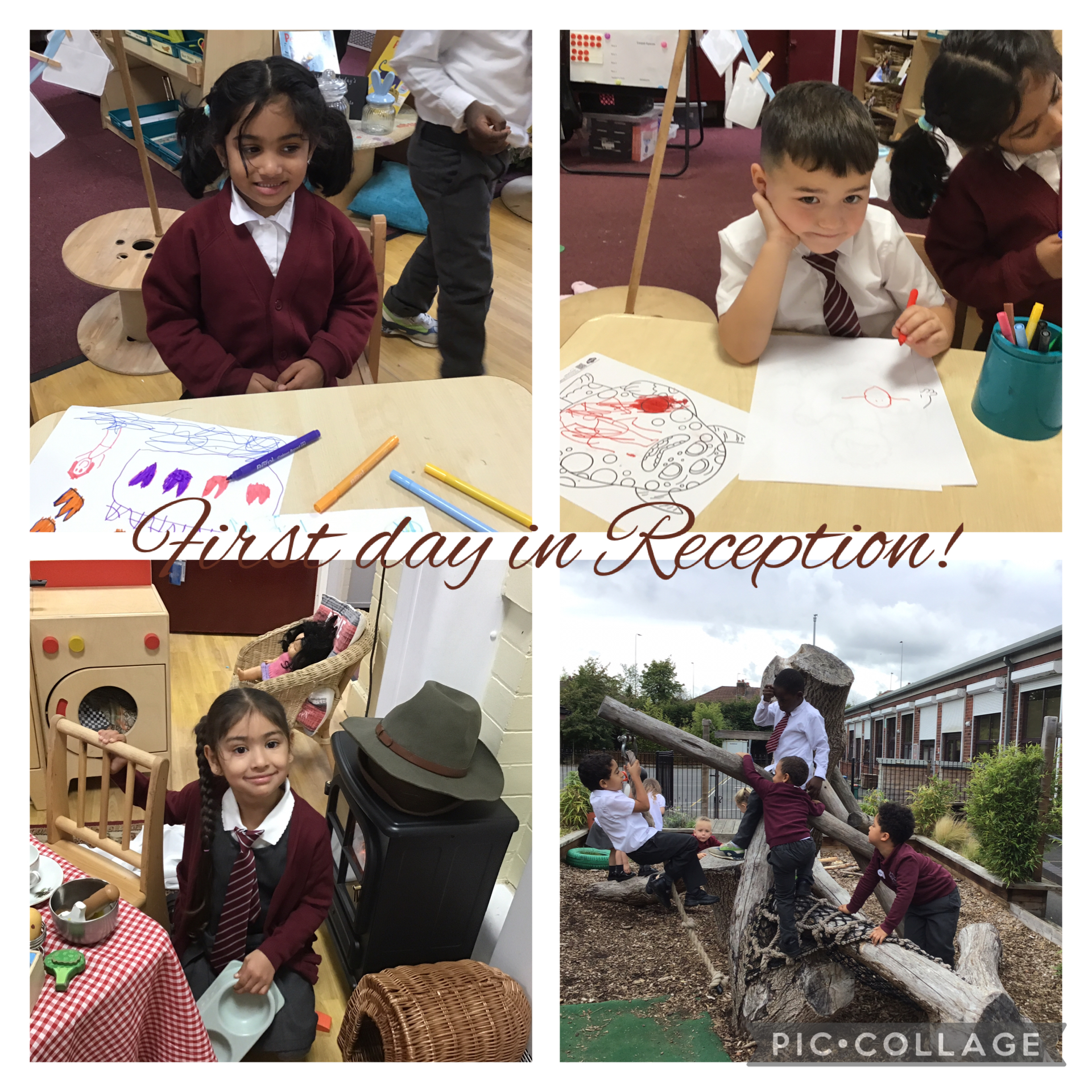 Image of First day in Reception!