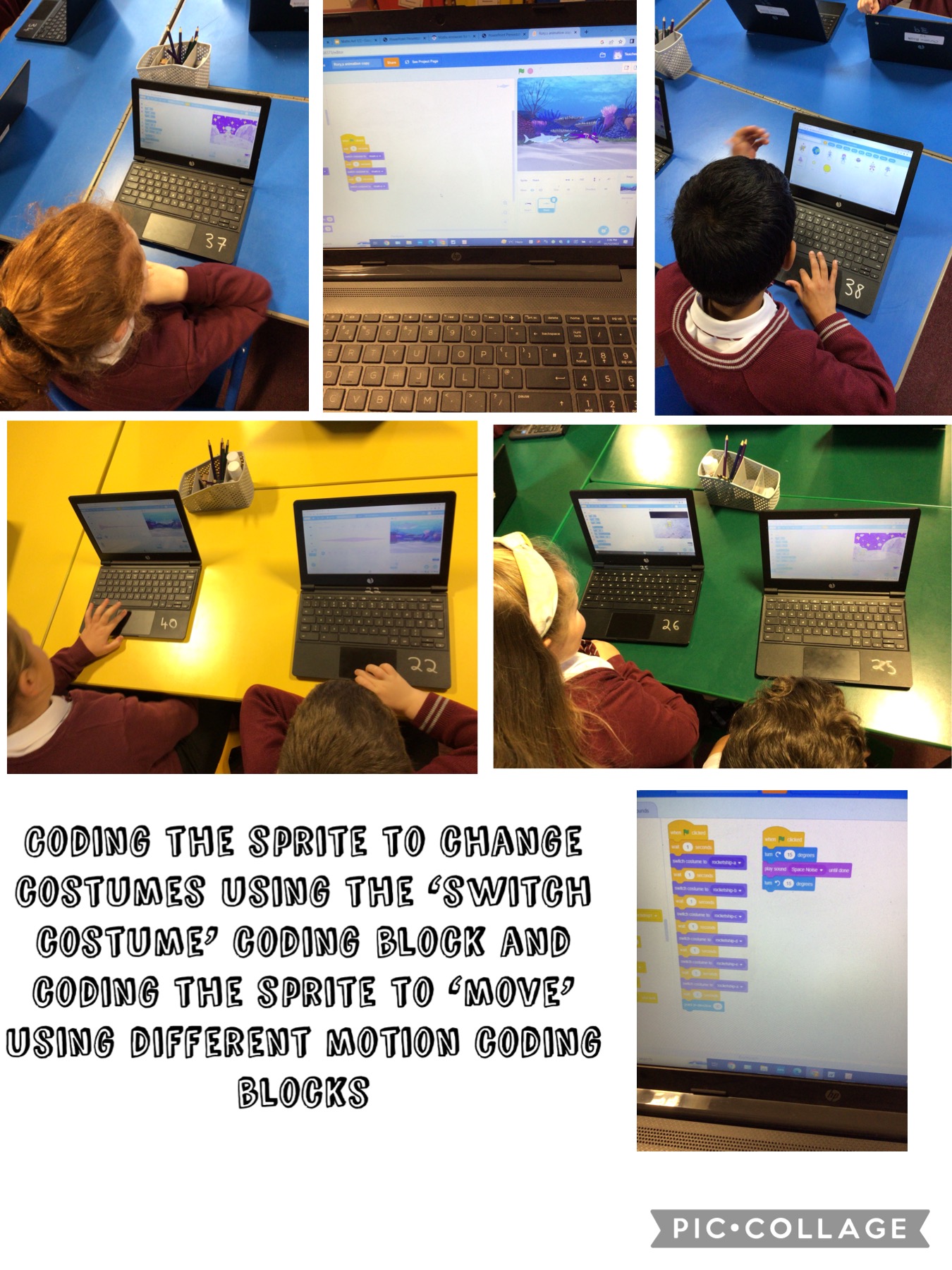 Image of Coding our Sprites!