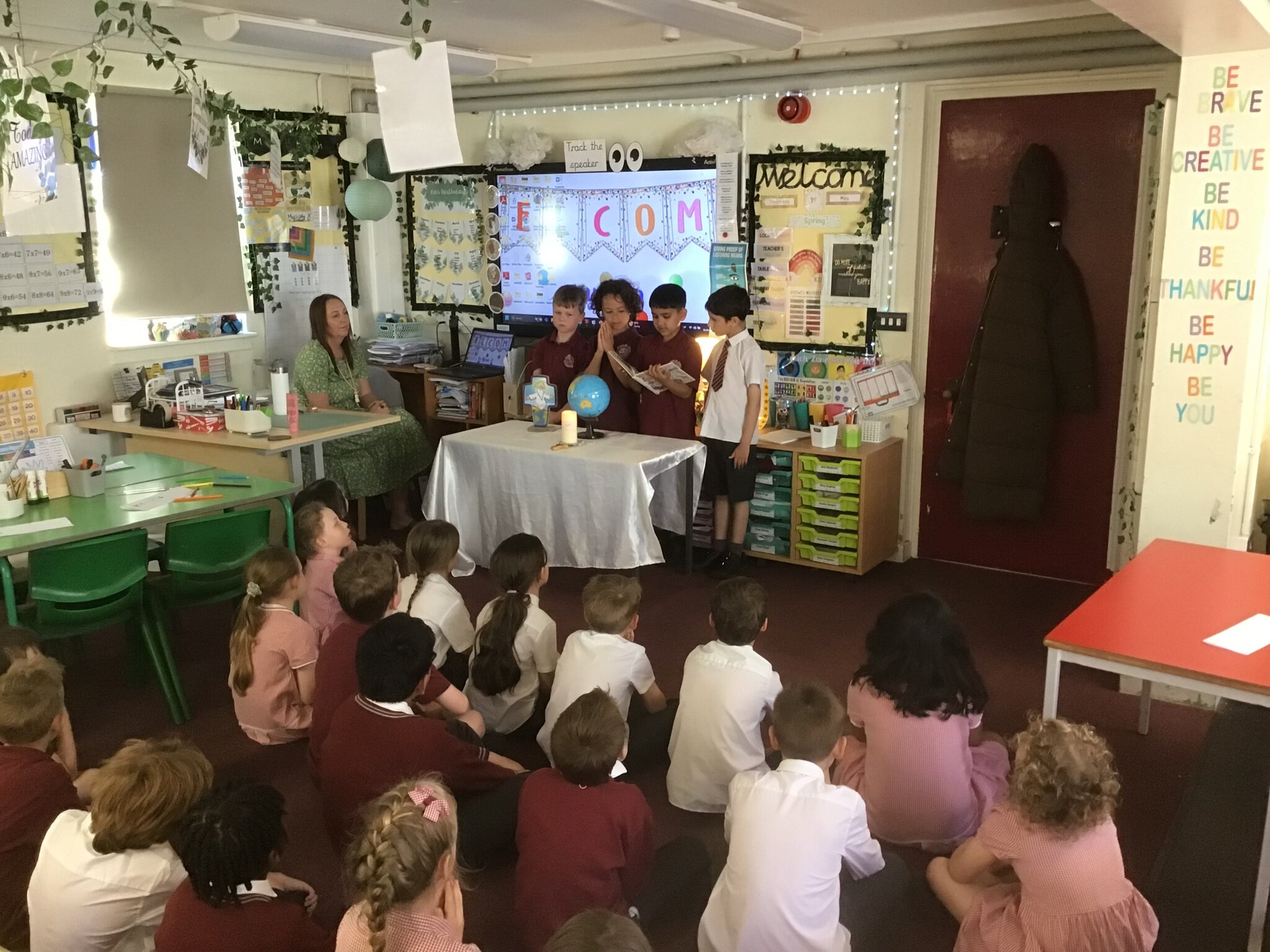 Image of Our child led liturgy about looking after our planet 