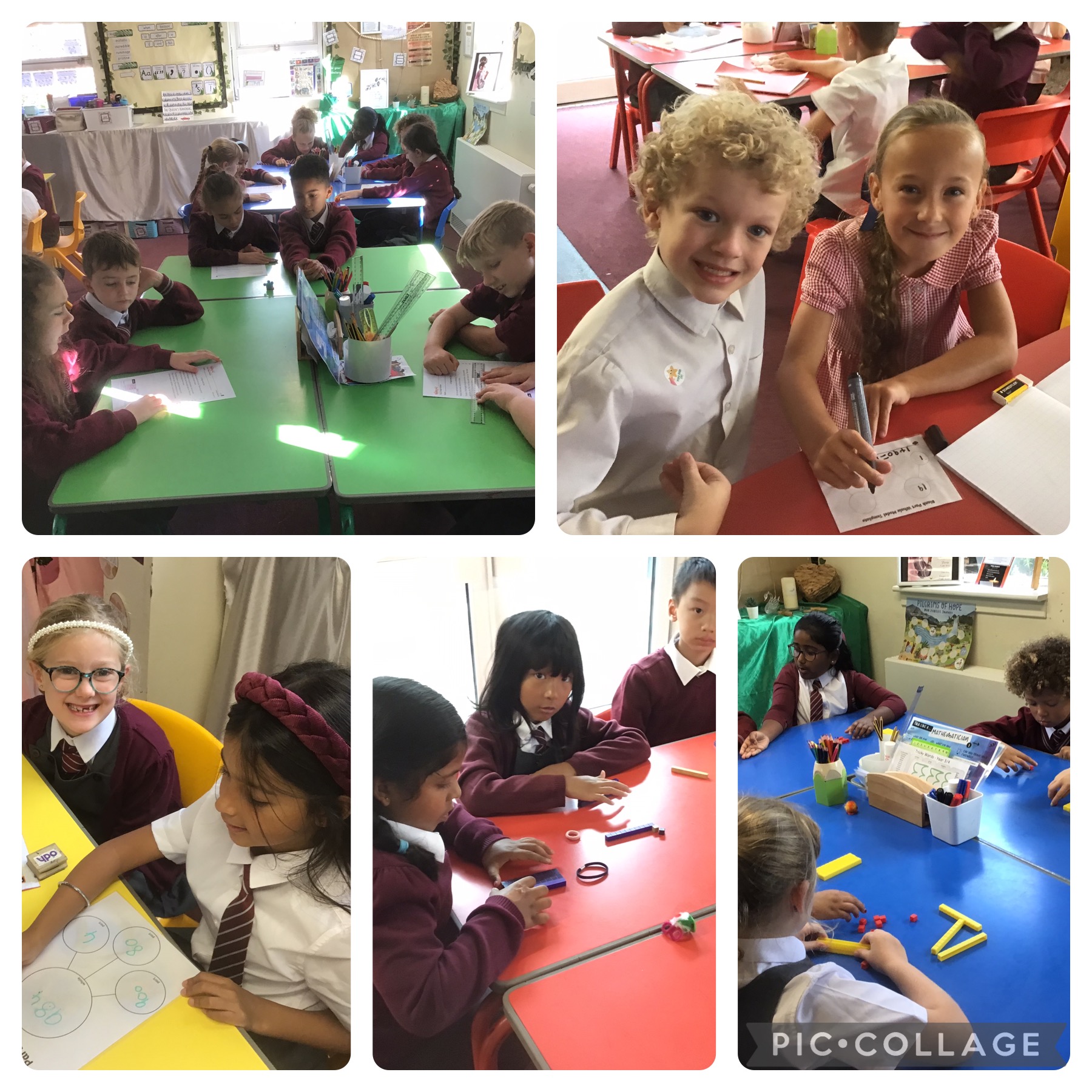 Image of Enjoying the first few days in our new class 