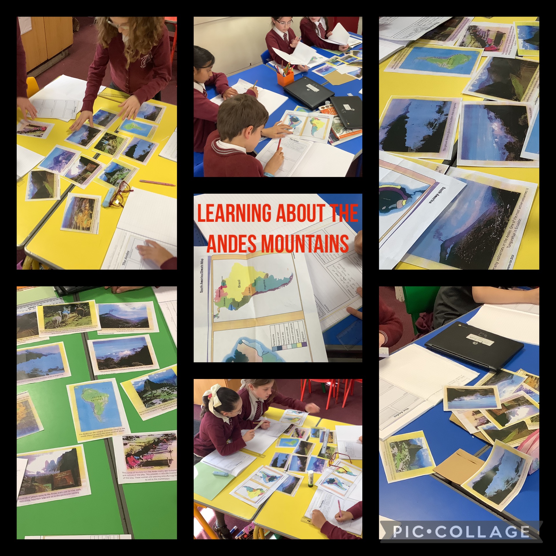 Image of Year 5 Geography The Andes