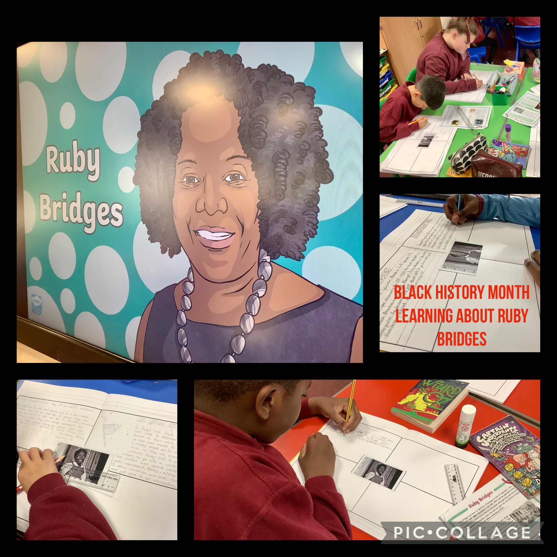 Image of Learning about Ruby Bridges for Black History month