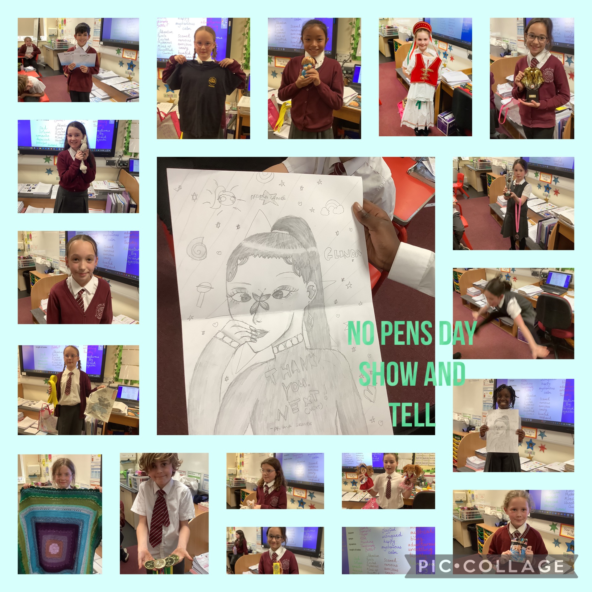 Image of No Pens Day Show and Tell Year 5