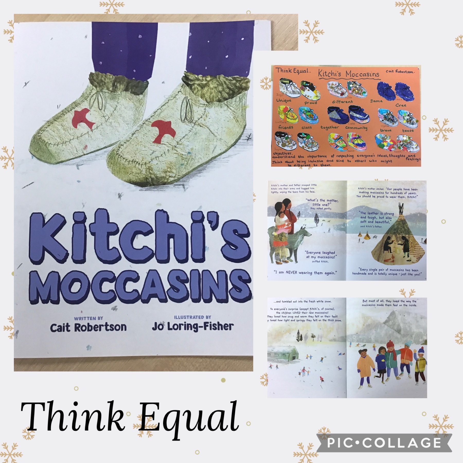 Image of Think Equal -Kitchi’s Moccasins