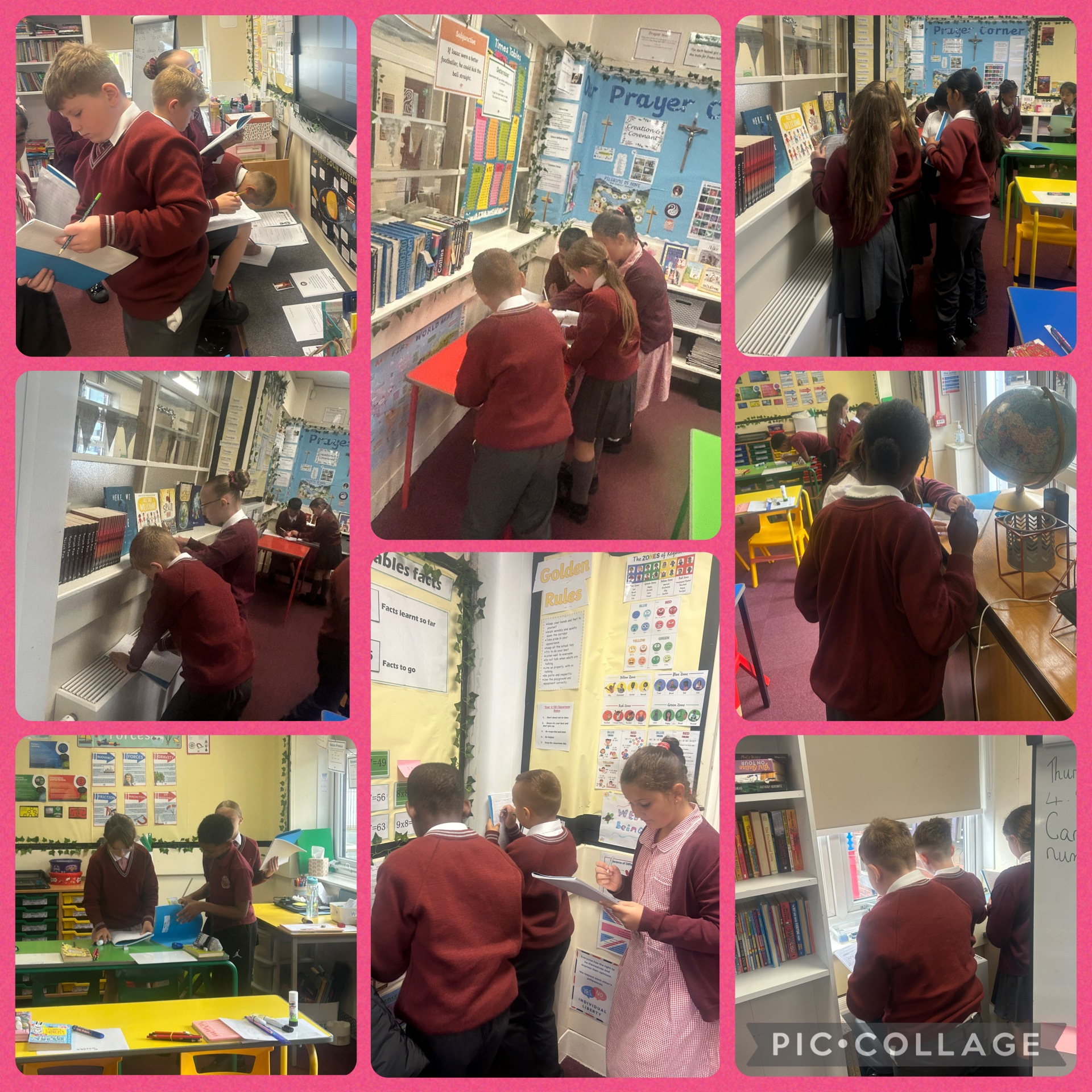 Image of Roman Numerals code breaker hunt!