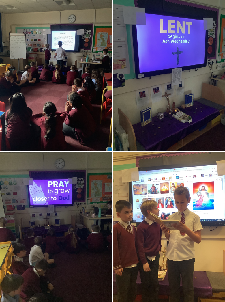 Image of Child-led liturgy about Lent