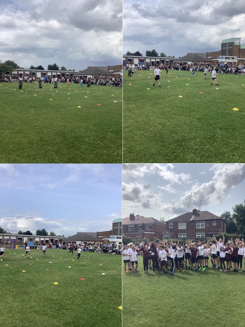 Image of KS2 Sports Day - well done Adenegan!! 