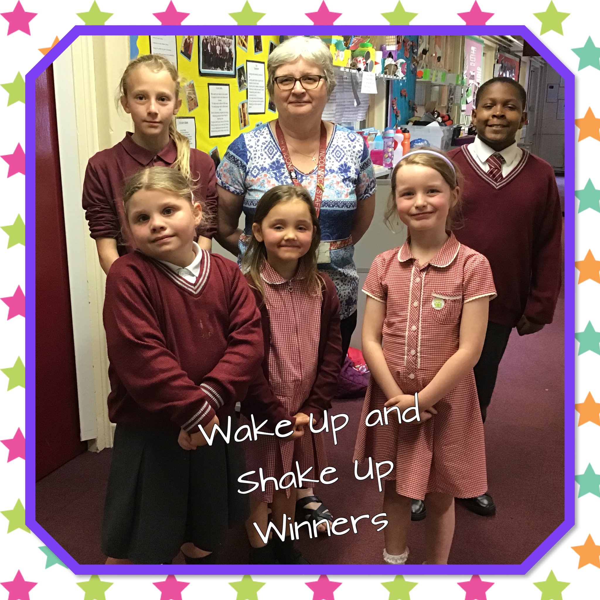 Image of Wake Up and Shake Up Winners