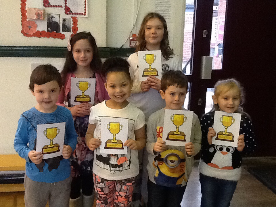 Image of 'Wake Up and Shake Up' winners!