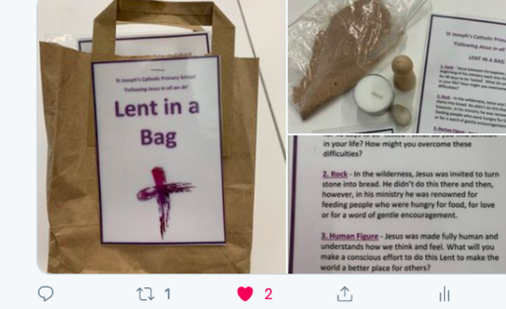 Image of  Lent in a bag 