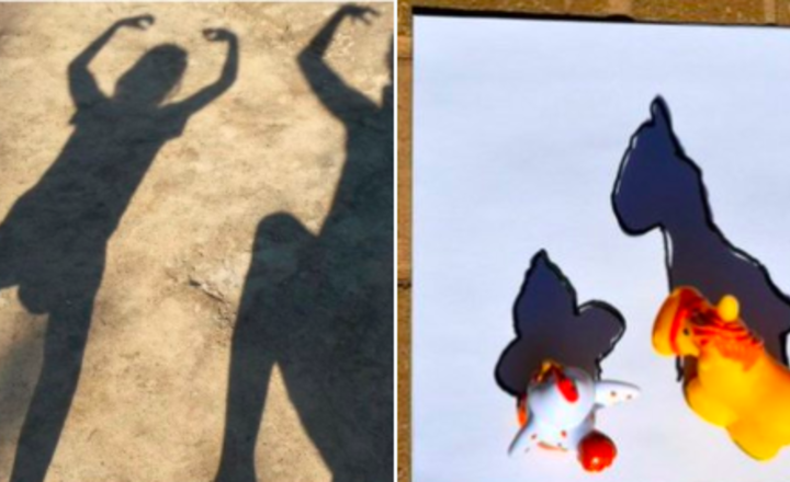 Image of Shadow Drawing- a fun activity