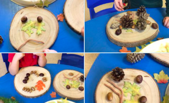 Image of Exploring different objects in Pre-school