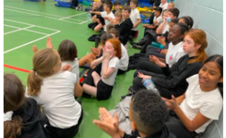 Image of Year 6 annual Indoor Sports Hall Athletics competition