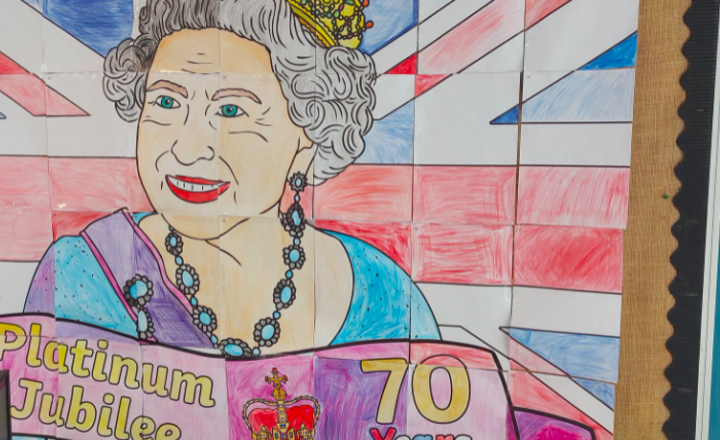 Image of Year 6 and the Queen's Jubilee