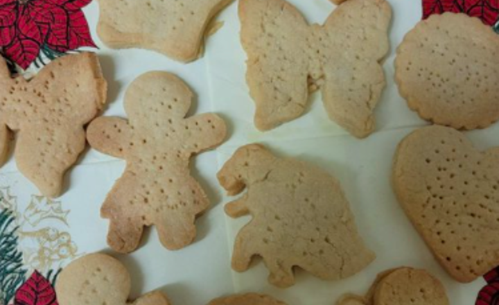 Image of Shortbread was on the menu this afternoon at cooking club