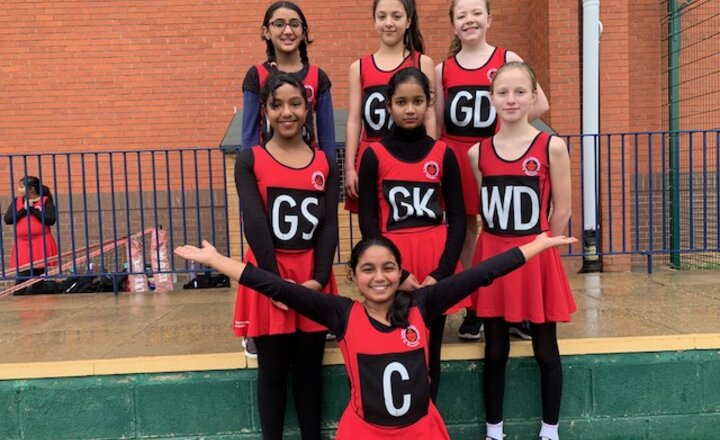 Image of Under 11s Netball Tournament at Blessed Edwards