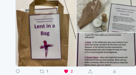 Image of  Lent in a bag 