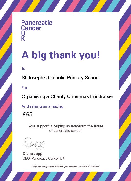 Image of A Big Thank You from Pancreatic Cancer UK