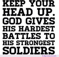 Image of Keep our head up!