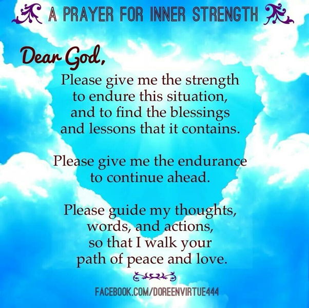 Image of A Prayer for Inner Strength