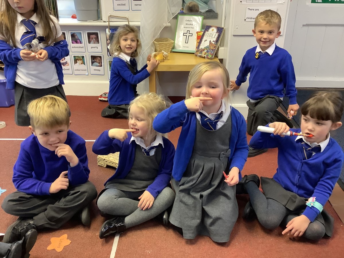 Reception - looking after our teeth | St. Michael's C.E. Primary School
