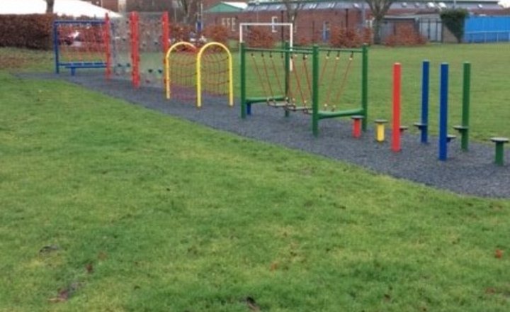 Image of Play area vandalised