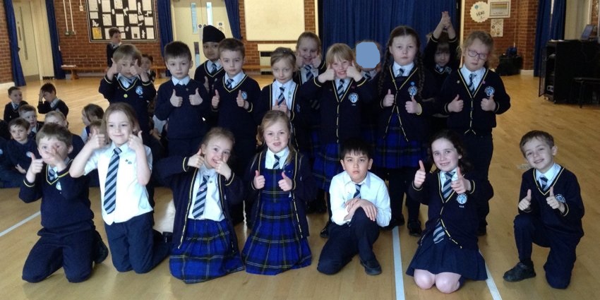 Image of 100% Attendence last half term