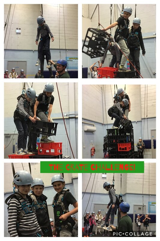 The Crate Challenge Stokesley Primary Academy