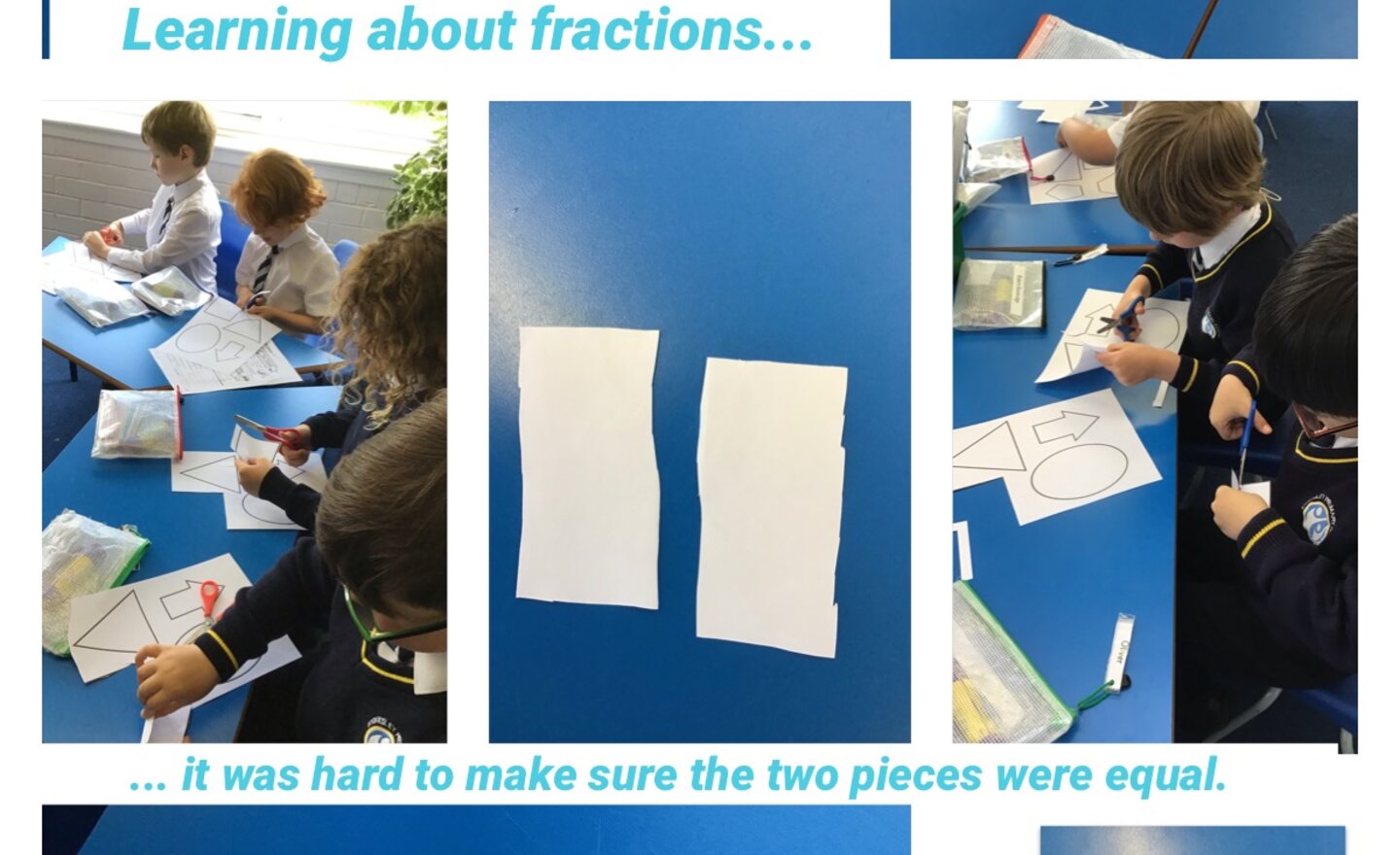 Image of Learning about fractions 