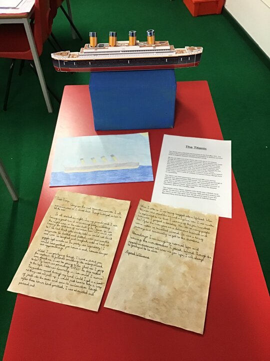 titanic homework year 6