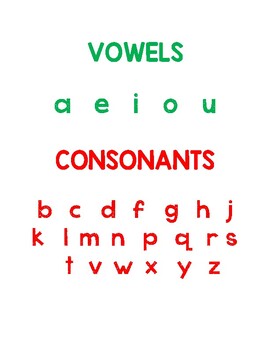 Image of Spellings for W/B 22/03/2021